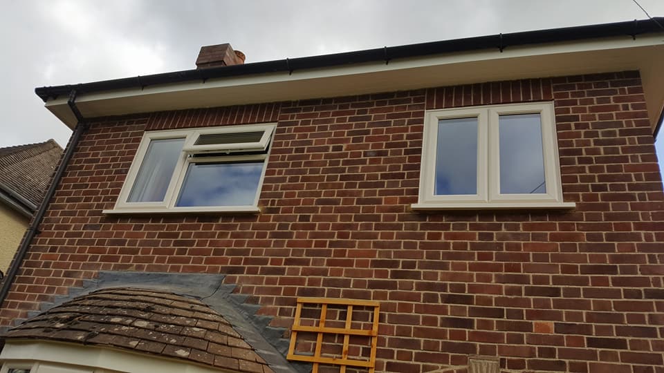 3 of 3: Fitted new replacement pvc windows and decorated soffits and fascias at same property as above.